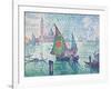 The Green Sail-Paul Signac-Framed Giclee Print