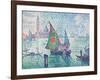 The Green Sail-Paul Signac-Framed Giclee Print