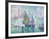 The Green Sail-Paul Signac-Framed Giclee Print