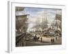 The Green St. Wharf-Stanton Manolakas-Framed Giclee Print