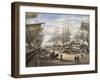 The Green St. Wharf-Stanton Manolakas-Framed Giclee Print
