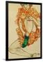 The Green Stocking, 1914-Egon Schiele-Framed Giclee Print