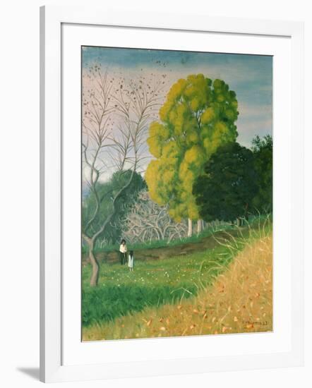 The Green Tree, Cagnes, 1924-Félix Vallotton-Framed Giclee Print