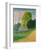 The Green Tree, Cagnes, 1924-Félix Vallotton-Framed Giclee Print