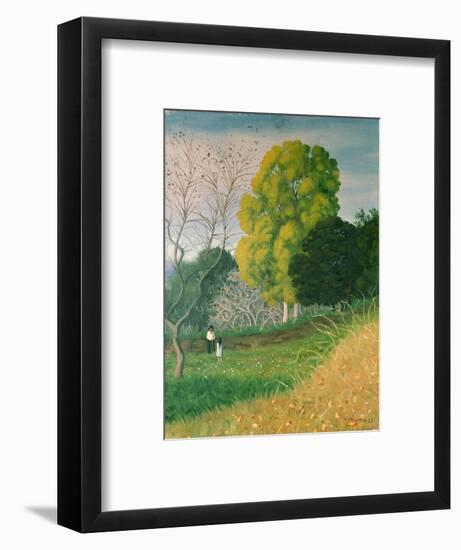 The Green Tree, Cagnes, 1924-Félix Vallotton-Framed Premium Giclee Print