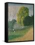 The Green Tree, Cagnes-Félix Vallotton-Framed Stretched Canvas