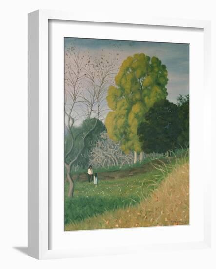 The Green Tree, Cagnes-Félix Vallotton-Framed Giclee Print