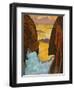 The Green Wave, Vorhor, C.1896-7-Georges Lacombe-Framed Premium Giclee Print