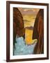 The Green Wave, Vorhor, C.1896-7-Georges Lacombe-Framed Giclee Print