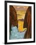 The Green Wave, Vorhor, C.1896-7-Georges Lacombe-Framed Giclee Print
