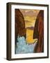 The Green Wave, Vorhor, C.1896-7-Georges Lacombe-Framed Giclee Print