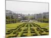 The Greenery of the Parque Eduard VII Runs Towards the Marques De Pombal Memorial in Central Lisbon-Stuart Forster-Mounted Photographic Print