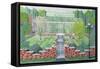The Greenhouse in the Park-Peter Szumowski-Framed Stretched Canvas