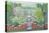 The Greenhouse in the Park-Peter Szumowski-Stretched Canvas