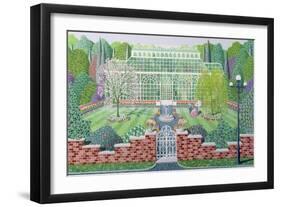 The Greenhouse in the Park-Peter Szumowski-Framed Giclee Print