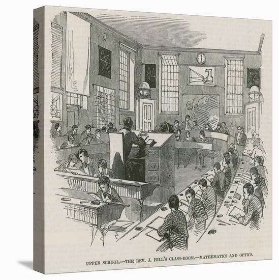 The Greenwich Royal Hospital Schools; Upper School: the Reverend J Hill's Classroom-null-Stretched Canvas