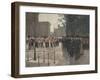 The Grenadier Guards, Tower of London, 1880-Jean-Baptiste Edouard Detaille-Framed Giclee Print