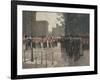 The Grenadier Guards, Tower of London, 1880-Jean-Baptiste Edouard Detaille-Framed Giclee Print