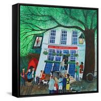 The Grenadier Pub-Lisa Graa Jensen-Framed Stretched Canvas