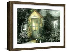 The Grey Cottage-P^t^ Turk-Framed Art Print