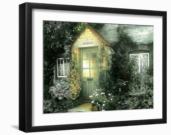 The Grey Cottage-P^t^ Turk-Framed Art Print