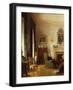 The Grey Drawing Room-Albert Chevallier Tayler-Framed Giclee Print