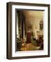 The Grey Drawing Room-Albert Chevallier Tayler-Framed Giclee Print