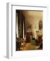 The Grey Drawing Room-Albert Chevallier Tayler-Framed Giclee Print