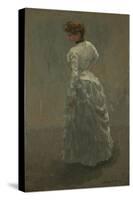 The Grey Dress, 1884-Walter Richard Sickert-Stretched Canvas