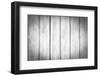 The Grey Paint Wood Texture with Natural Patterns-Madredus-Framed Photographic Print