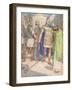 'The grief of the sister of Horatius, c1912 (1912)-Ernest Dudley Heath-Framed Giclee Print