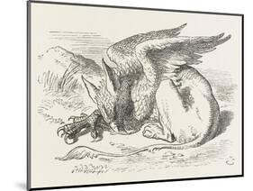 The Griffin Asleep-John Tenniel-Mounted Photographic Print