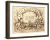 The Griffinage, the Hon. Newman Strange, Page from the Delhi Sketchbook, 1850-54-null-Framed Giclee Print