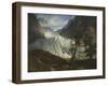 The Grindelwald Glacier, 1838 (Oil on Canvas)-Thomas Fearnley-Framed Giclee Print