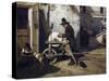 The Grinder, Ca 1840-Alexandre Gabriel Decamps-Stretched Canvas