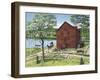 The Grist Mill (At West Stockbridge)-Bob Fair-Framed Giclee Print