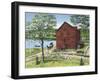 The Grist Mill (At West Stockbridge)-Bob Fair-Framed Giclee Print