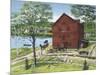 The Grist Mill (At West Stockbridge)-Bob Fair-Mounted Giclee Print