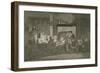 The Grocer and His Family at Prayers-John Franklin-Framed Giclee Print