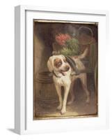 The Grocer's Dog-Henriette Ronner-Knip-Framed Giclee Print