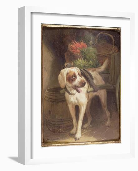 The Grocer's Dog-Henriette Ronner-Knip-Framed Giclee Print