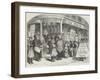 The Grocer's Shop at Christmas-Myles Birket Foster-Framed Giclee Print