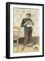 The Groom; Le Groom, 1890-Henri Delavallee-Framed Giclee Print