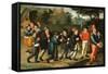 The Groom's Procession-Abel Grimmer-Framed Stretched Canvas