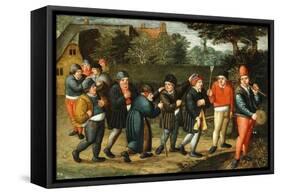 The Groom's Procession-Abel Grimmer-Framed Stretched Canvas