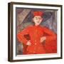 The Groom-Chaim Soutine-Framed Giclee Print