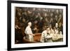 The Gross Clinic, Or, The Clinic Of Dr. Gross-Henryk Siemiradzki-Framed Art Print