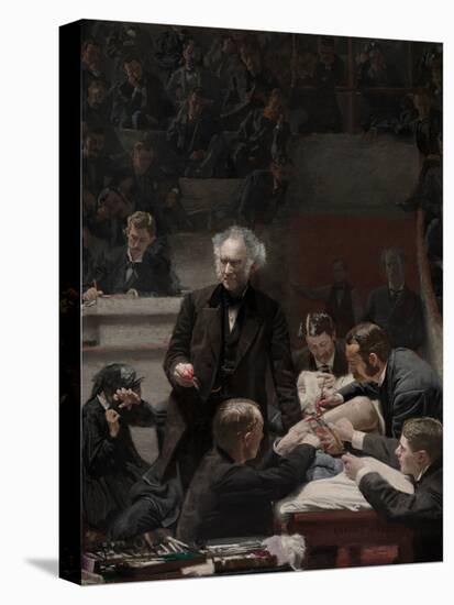 The Gross Clinic-Thomas Eakins-Stretched Canvas