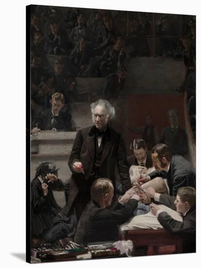 The Gross Clinic-Thomas Eakins-Stretched Canvas