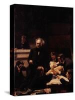 The Gross Clinic-Thomas Cowperthwait Eakins-Stretched Canvas